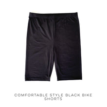 Load image into Gallery viewer, Comfortable Style Black Bike Shorts

