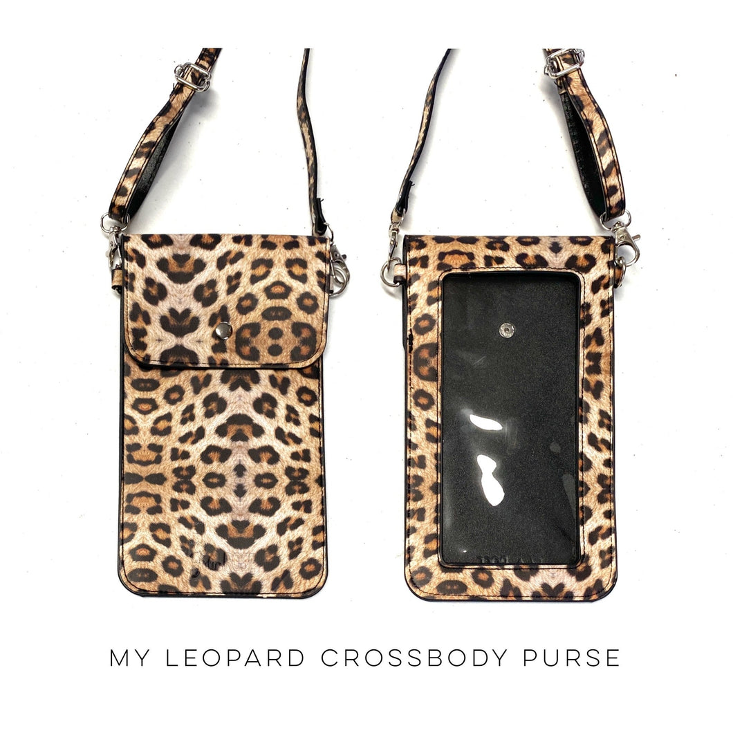 My Leopard Cross Body Purse
