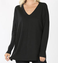 Load image into Gallery viewer, My Comfy &amp; Cozy Sweater in Black
