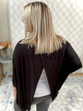 Load image into Gallery viewer, My Little Tulip Tunic in Black
