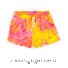 Load image into Gallery viewer, A Peaceful Sunset Lounge Shorts
