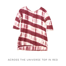 Load image into Gallery viewer, Across the Universe Top in Red
