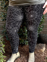 Load image into Gallery viewer, My Spooky Spiderweb Leggings
