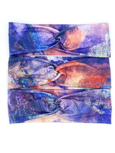 Load image into Gallery viewer, Purple Splatter Tie Dye Headband

