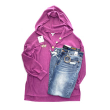 Load image into Gallery viewer, Be Persistent Hoodie in Magenta
