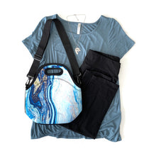 Load image into Gallery viewer, My Blue Geode Lunch Tote
