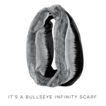 Load image into Gallery viewer, It&#39;s a Bullseye Infinity Scarf
