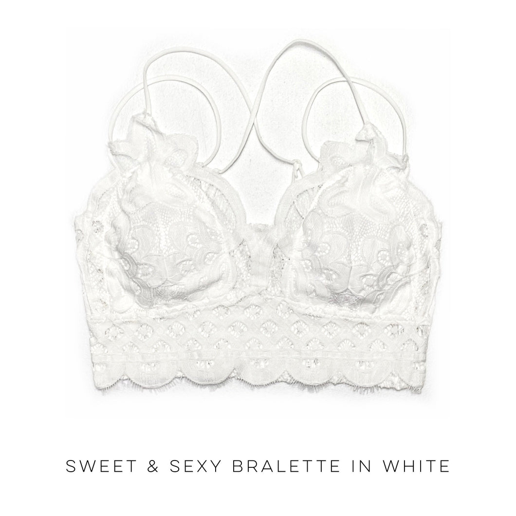 Sweet & Sexy Bralette in Ivory