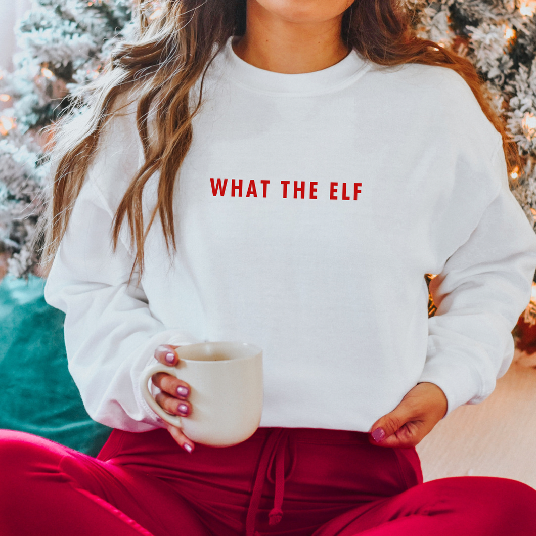 Block letters what the elf