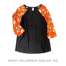 Load image into Gallery viewer, Happy Halloween Raglan Tee
