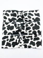 Load image into Gallery viewer, Cow Print Headband
