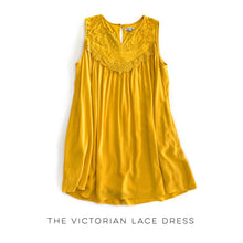 Load image into Gallery viewer, The Victorian Lace Dress in Honey
