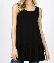 Load image into Gallery viewer, Breezy Days Tank in Black
