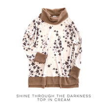 Load image into Gallery viewer, Shine Through the Darkness Top in Cream
