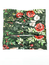 Load image into Gallery viewer, Snowy Christmas Floral Headband
