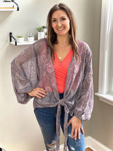 Load image into Gallery viewer, My Pretty in Paisley Kimono

