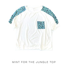 Load image into Gallery viewer, Mint for the Jungle Top
