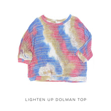 Load image into Gallery viewer, Lighten Up Dolman Top
