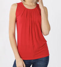 Load image into Gallery viewer, Styling in the Summer Tank in Red
