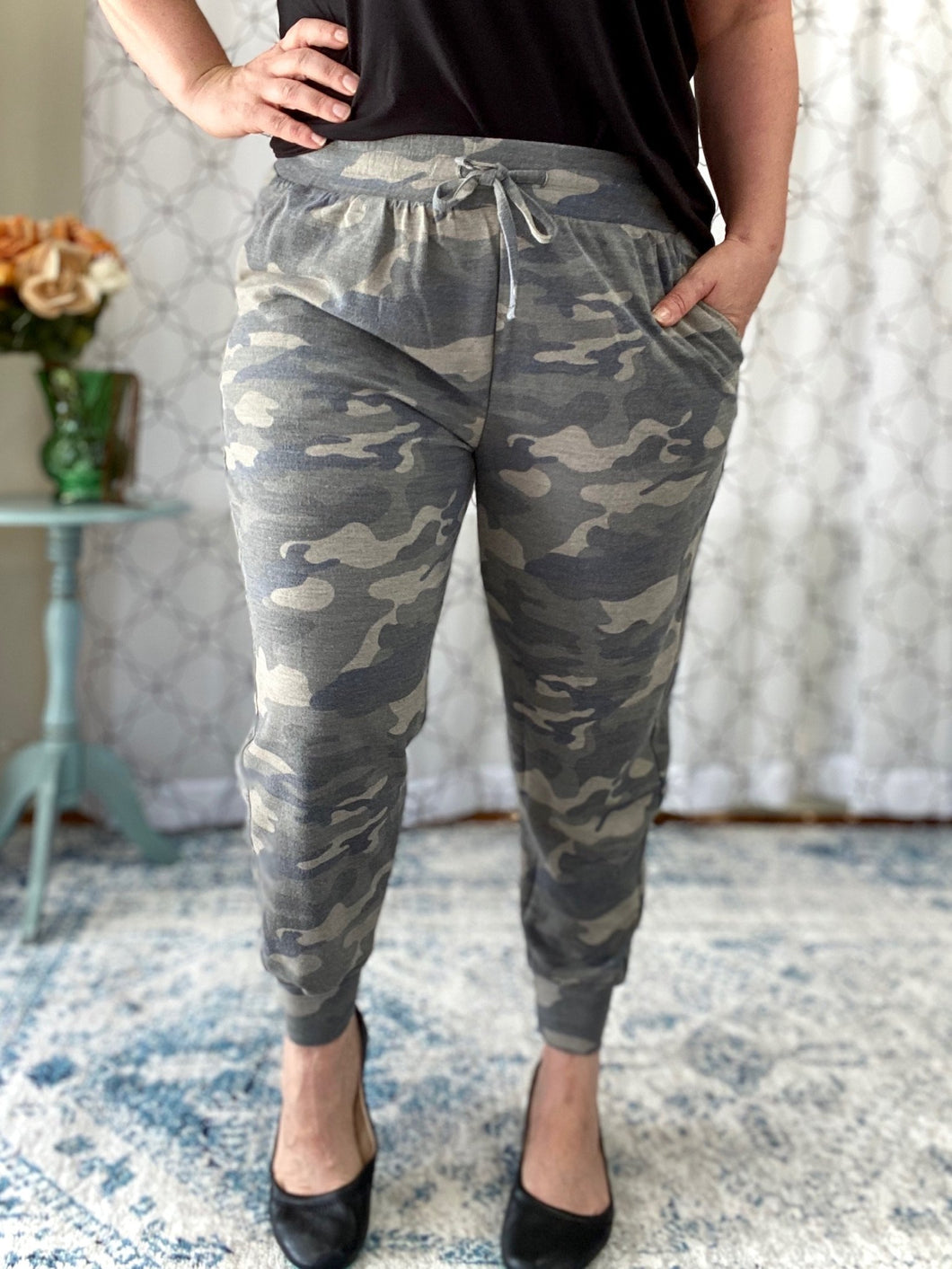 Hide Away Camo Joggers