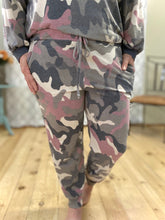 Load image into Gallery viewer, Cozy in Camo Joggers
