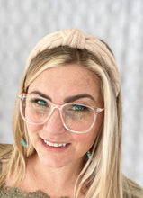 Load image into Gallery viewer, Knotted Up Cream Wool Headband

