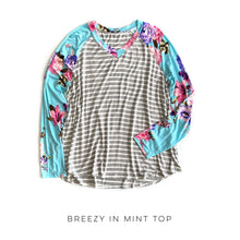 Load image into Gallery viewer, Breezy in Mint Top

