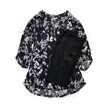 Load image into Gallery viewer, A Monochromatic Floral Blouse
