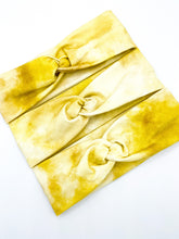 Load image into Gallery viewer, Golden Tie Dye Headband
