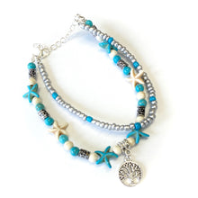 Load image into Gallery viewer, My Tree of Life Ocean Breeze Anklet
