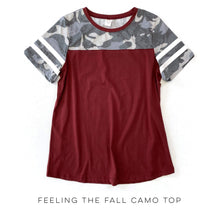 Load image into Gallery viewer, Feeling the Fall Camo Tee
