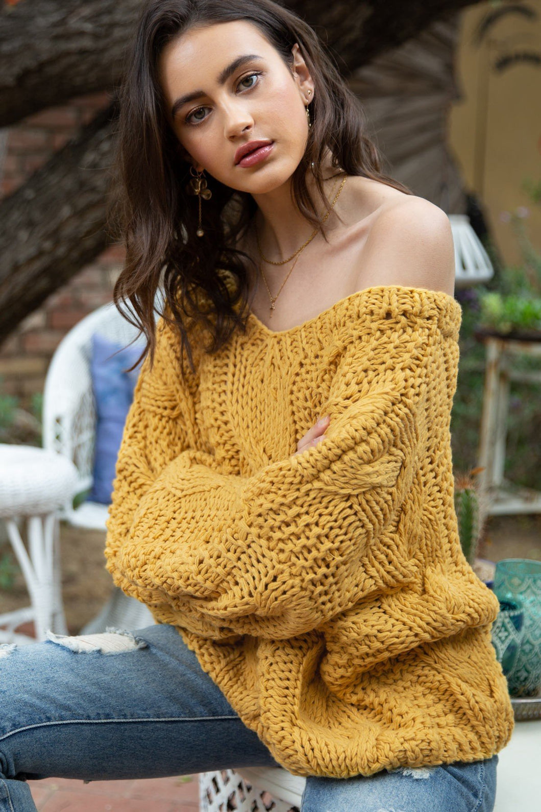 Cable Comfort Sweater