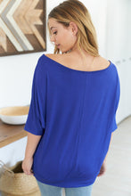 Load image into Gallery viewer, Celebrate The Day Boat Neck Top in Blue
