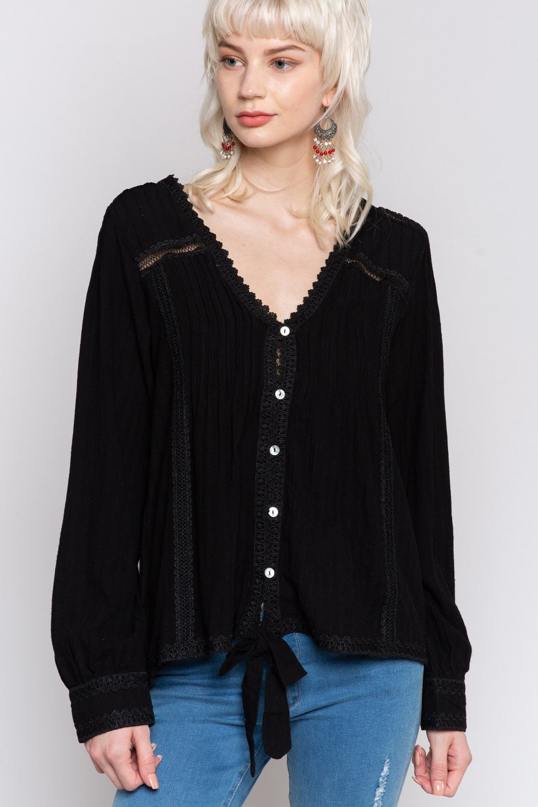 Southern Comfort Woven Top